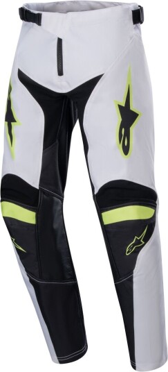 Alpinestars Racer Lucent Ungdom Motocross Bukser 26 Hvit Rød Gul