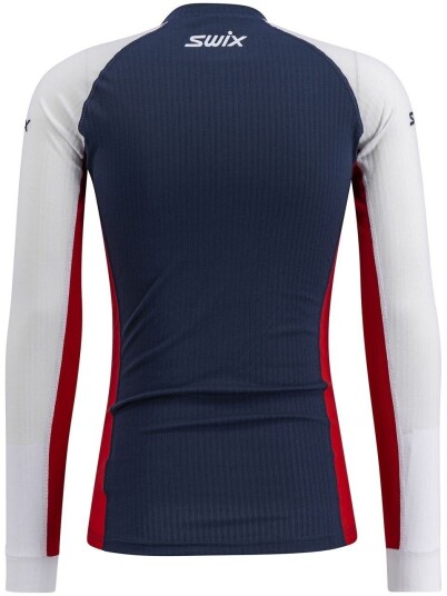 Swix Racex Classic Long Sleeve Herre Dark Navy/Bright White S