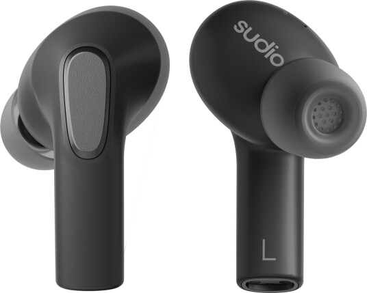 Sudio E3 helt trådløse in-ear hodetelefoner sort