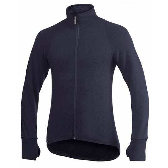 Woolpower Full Zip Jakke 400 Dark Navy XXL