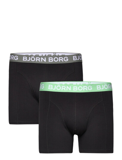 Björn Borg Cotton Stretch Boxer 2P Black Björn Borg MULTIPACK 2 S , M , L , XL , XXL