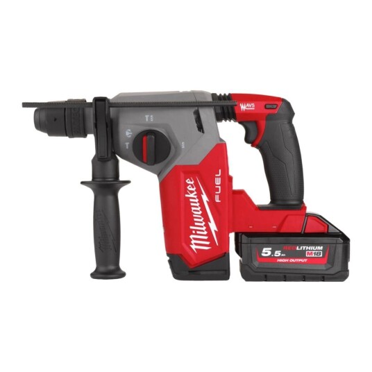 Milwaukee Borhammer M18 FHX-552X 18V 5.5Ah, med koffert