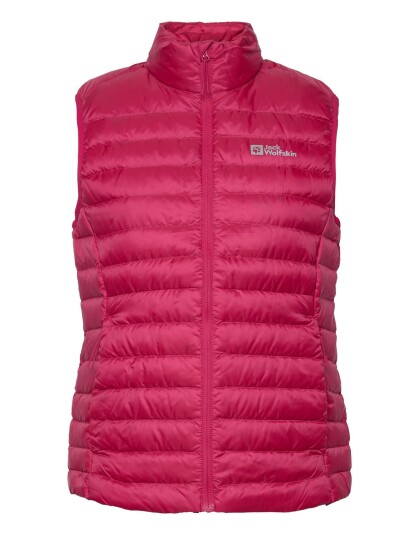 Jack Wolfskin Pack & Go Down Vest W rød Jack Wolfskin CRANBERRY XS