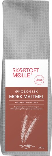 Skærtoft Mølle Maltmel Rug Mørk Øko - 250 g