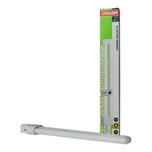 Osram Dulux S 11W 827 | ekstra varm hvit - 2-stift