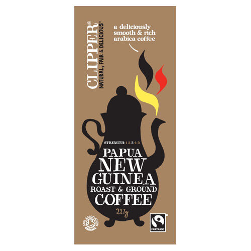 Clipper Kaffe Papua Nyguinea Malt 227 g