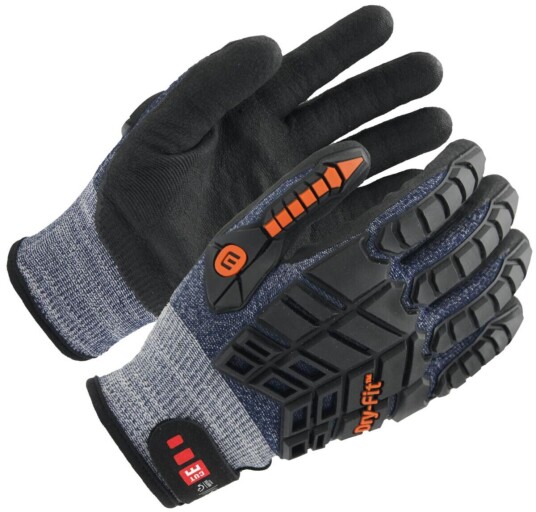 Workhand Impact Dry-Fit Airflow Mpact Str. 11, Blå, Par