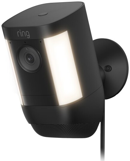 Ring Spotlight Cam Pro sikkerhetskamera (sort/plug-in)