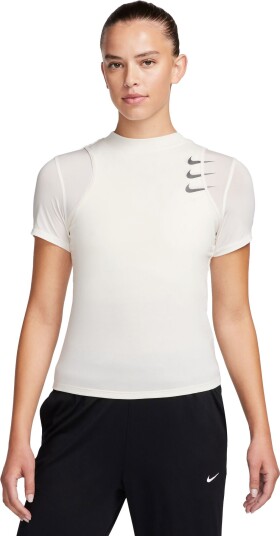 Nike Dri-Fit Adv Ss Running Top Dame Pale Ivory XS