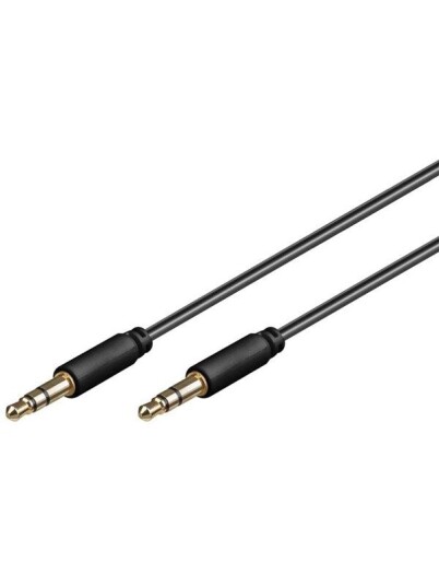 Pro MiniJack 3.5mm Slim 3P - Bk - 2m