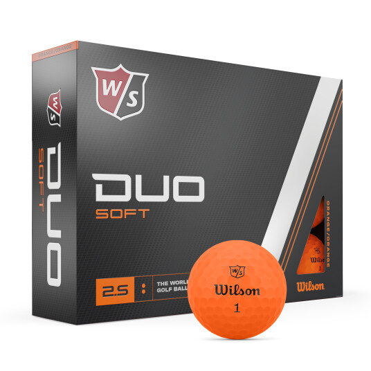 Wilson Duo Soft Golfball Rød