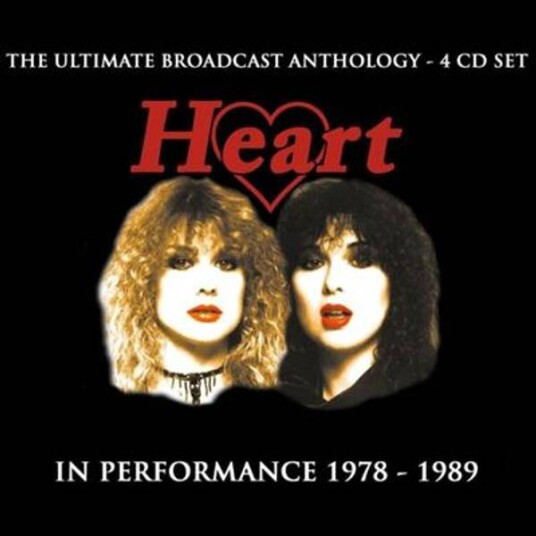 Heart - In Performance 1978-1989 - The Ultimate Broadcast Anthology 4 CD Set