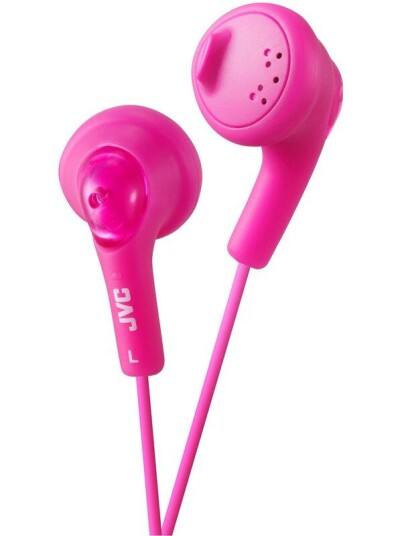 JVC  In Ear Gumy Headphones. Pink