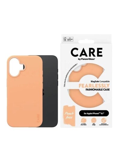 CARE by PanzerGlass Case Fashion Peachy MagSafe iPhone 16