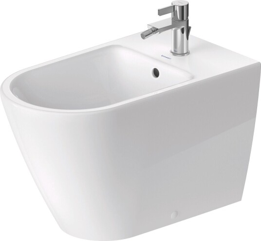 Duravit D-Neo Gulvstående bidet 370x650 mm, Hvit m/WG