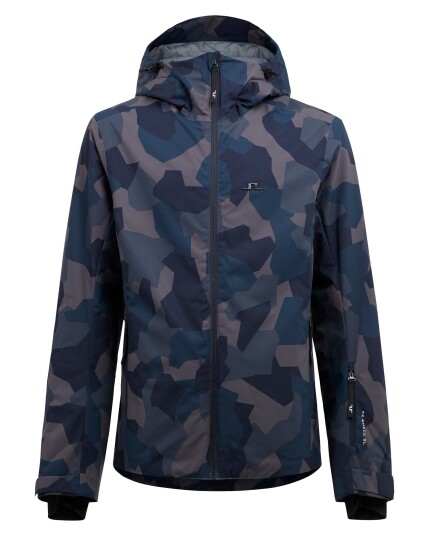 J.Lindeberg Ace Ski Jacket Print M JL Navy Camo (Storlek S)