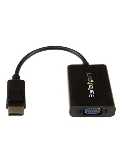 StarTech.com DisplayPort to VGA adapter with audio video transformer