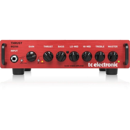 TC Electronic Bq250 250 Watt Portable Bass Head With Mosfet Preamp