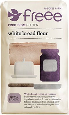 Doves Farm Hvit Brødmix Glutenfritt - 1 Kg