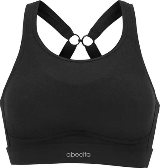 Abecita Women's Victorios Sports Bra 85F, Black