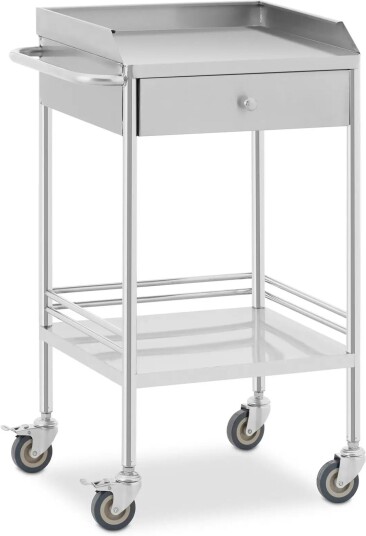 Steinberg Systems Laboratorievogn - 2 hyller hver 43 x 39 x 13 cm - 1 skuff - 40 kg 10030866