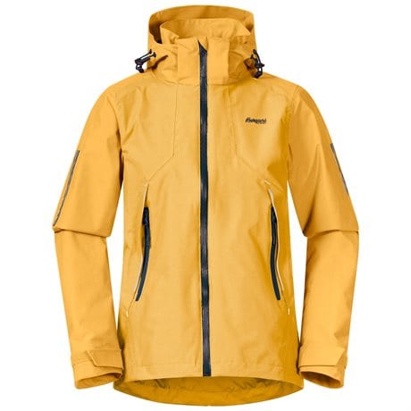 Bergans Sjoa 2L Youth Jacket Light Golden Yellow (#E5AA1D) Barn 152