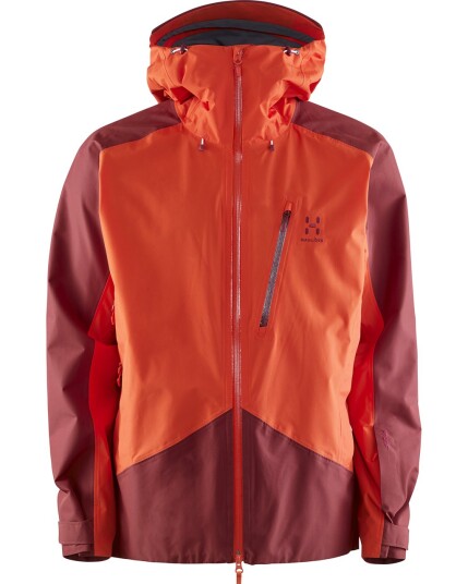 Haglöfs Niva Jacket M Habanero/Dark Ruby (Storlek M)