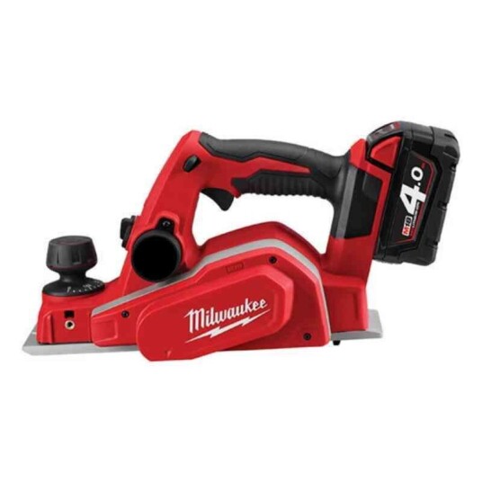 Milwaukee Høvel M18 BP-402C 18V, 2x4Ah