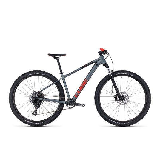 Cube Analog HD RLO SX12 23, terrengsykkel, MTB-sykkel, hardtail, unisex 20" / 29 / L Flashgrey´N´Red