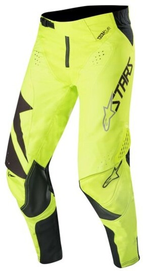 Alpinestars Factory Techstar Motocross bukser 30 Svart Gul