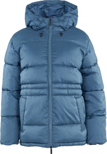 Knowledge Cotton Apparel Women's Thermore� Short Puffer Jacket Thermoactive� Bl? XS Woman