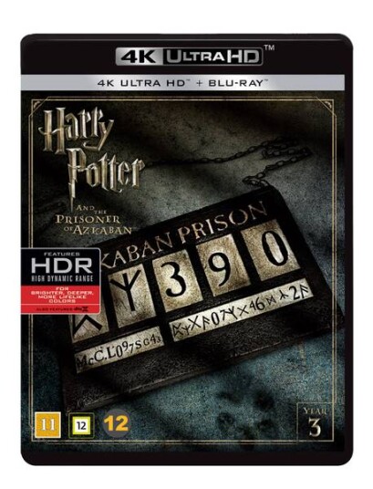 Harry Potter Og Fangen Fra Azkaban 4k Ultra Hd + BluRay