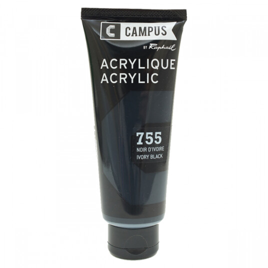 Raphaël Campus Akrylmaling 100 ml 755 Ivory black