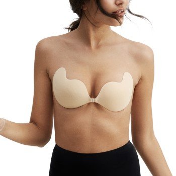 Freebra BH Cleavage Boost Bra Beige C Dame