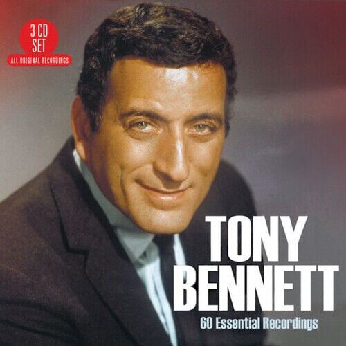 MediaTronixs Tony Bennett : 60 Essential Recordings CD Box Set 3 discs (2018) Pre-Owned