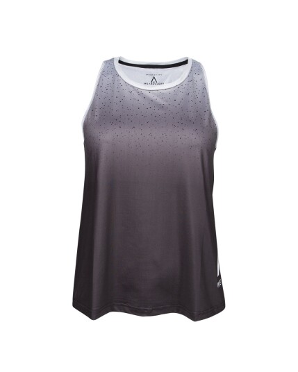 WearColour Air Tank Top W Black Fade Spray (Storlek M)