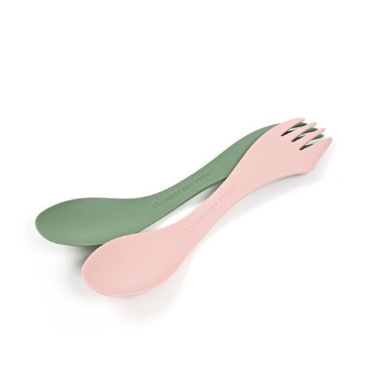 Light My Fire Spork Medium 2-Pack Sandygreen/Dustypink