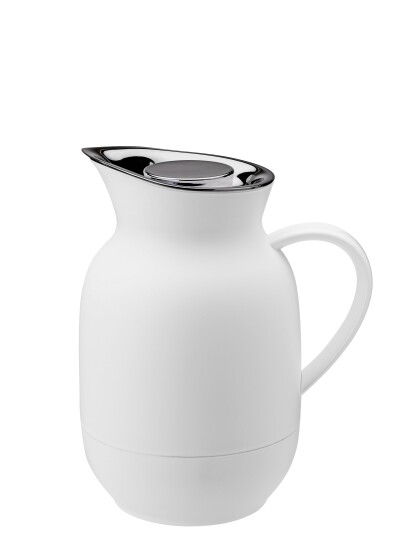 Stelton Amphora Termosokanne kaffe 1L 1 liter Soft white