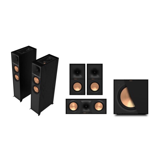 Klipsch R-605FA Reference 5.1.2  pakke ATMOS, R-605F, R-50C, R-40M, R-121SW