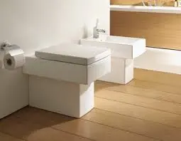 Duravit Vero Gulvstående toalett 350x570 mm, Wondergliss