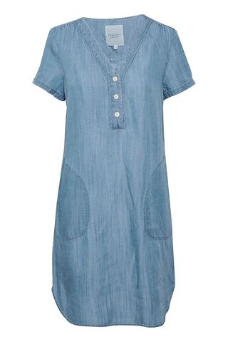 Part Two KaminasPW Dress - Medium Blue Denim 34