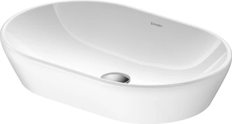 Duravit D-Neo Toppmontert Servant 600x400 mm, u/bl.hull, u/o.l, Hvit