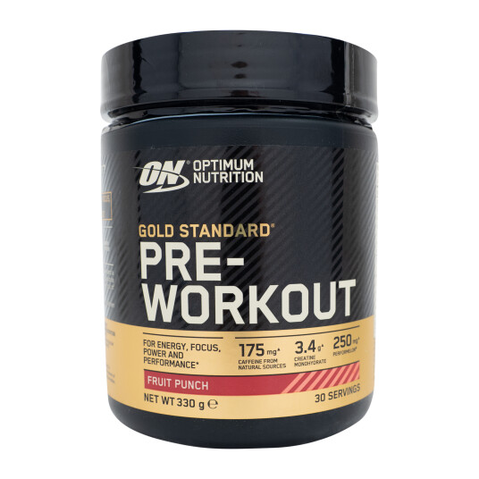 Optimum Nutrition Gold Standard Pre Workout 330 g, pre-workout 330g FRUIT PUNCH