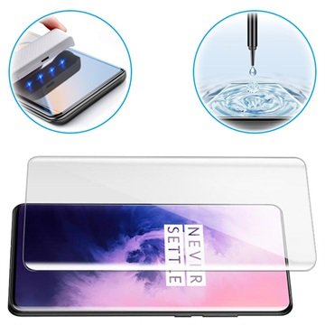 Mocolo UV OnePlus 7 Pro, 7T Pro Beskyttelsesglass Klar