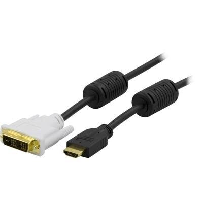 2m HDMI hann - DVI-D Single Link hann