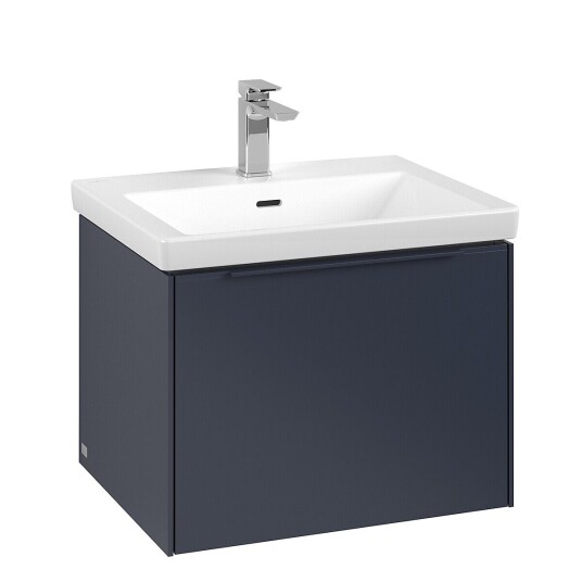 Villeroy & Boch  Subway 3.0 Servantskap m/1 skuff 572x429x478 mm Blå Matt