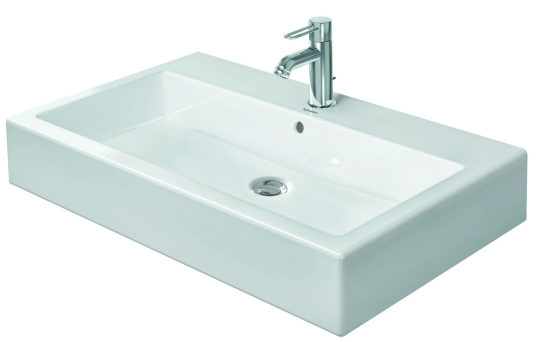 Duravit Vero Toppmontert Servant 800x470 mm, 1 bl.hull, u/o.l, Hvit m/WG