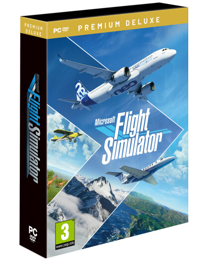 Microsoft Flight Sim 2020 (Premium Deluxe Edition) (DVD Format)