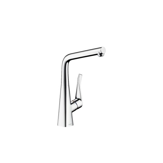 Hansgrohe Metris 320 Kjøkkenbatteri Steel-look