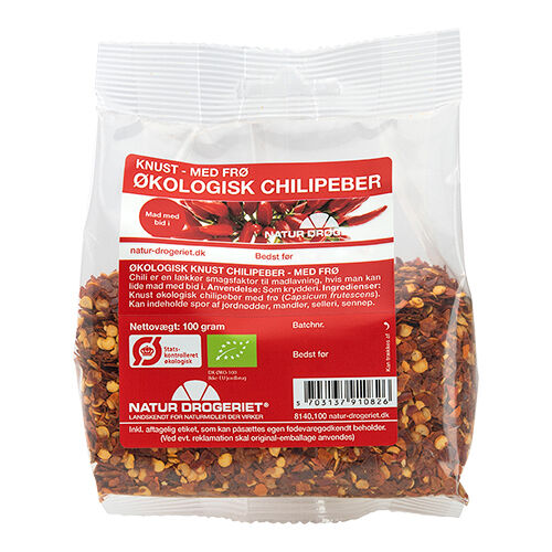 Natur Drogeriet Natur-Drogeriet Chili Knust M. Frø Ø 100g